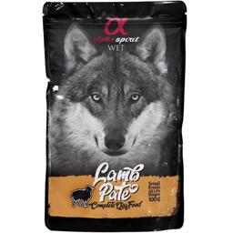 Alpha Spirit Pouch Lamb Pate Delicious Wet Food With Lamb 100g